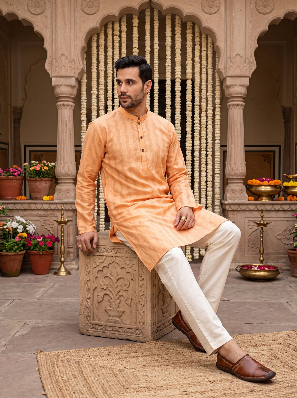 Men’s Ethnic Kurta – Traditional Festival Wear