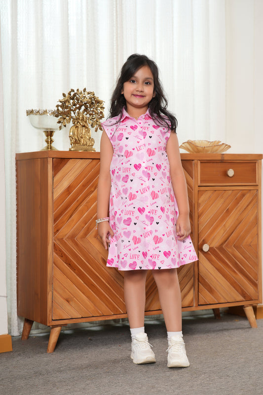 Girl’s Tropical Midi Dress – Sleeveless Summer Resort Outfit