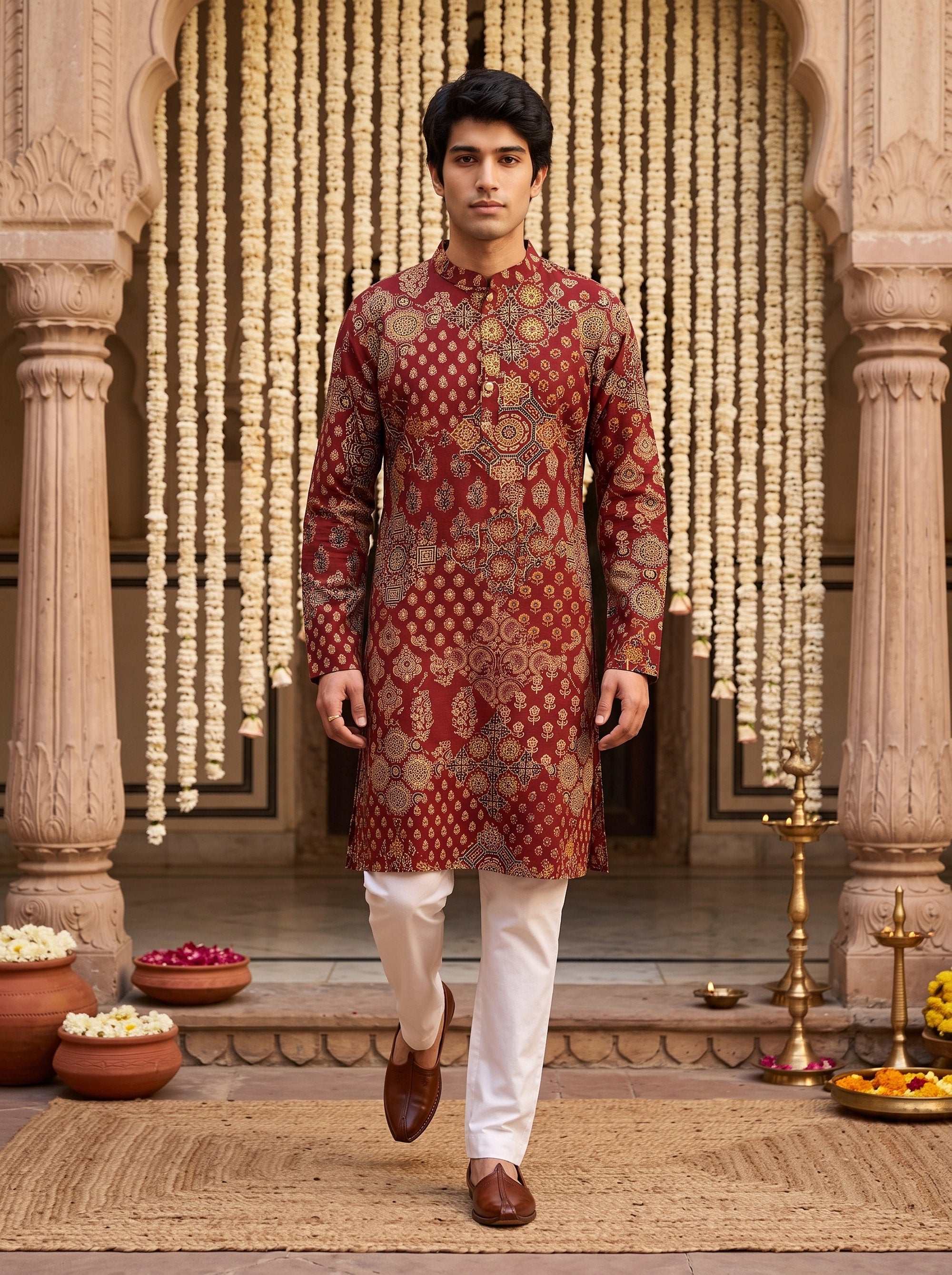 Men’s Cotton Kurta – Traditional Festive Wear