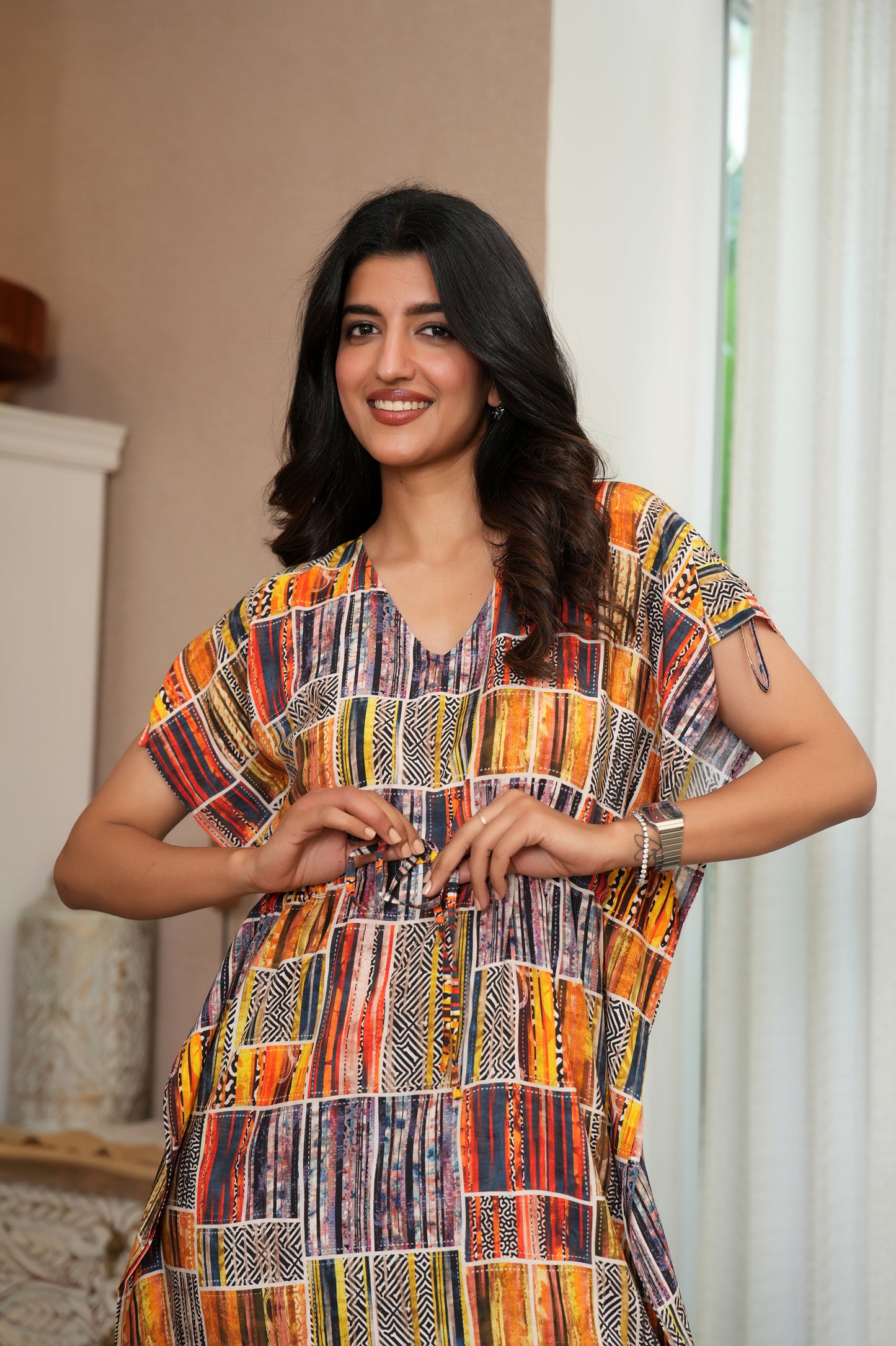 Womens Kaftan Dress – Beach Dinner and Vacation Wear