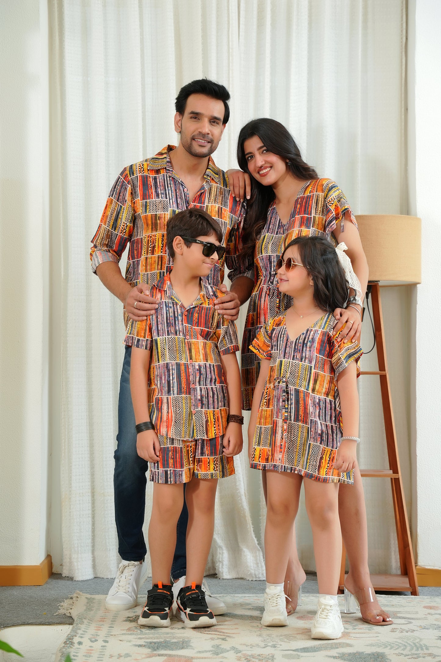 Family Matching Outfit Set – Beach Vacation and Birthday Wear
