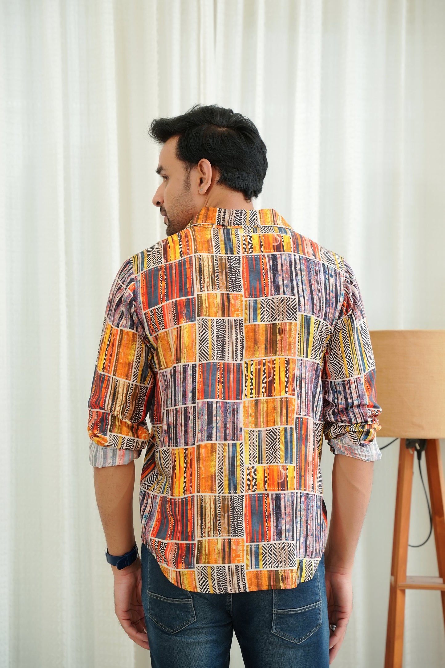 Mens Full Sleeve Resort Shirt – Vacation and Dinner Wear