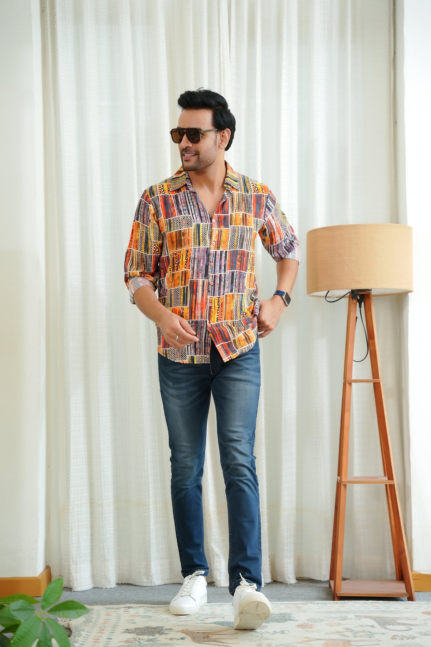 Mens Full Sleeve Resort Shirt – Vacation and Dinner Wear