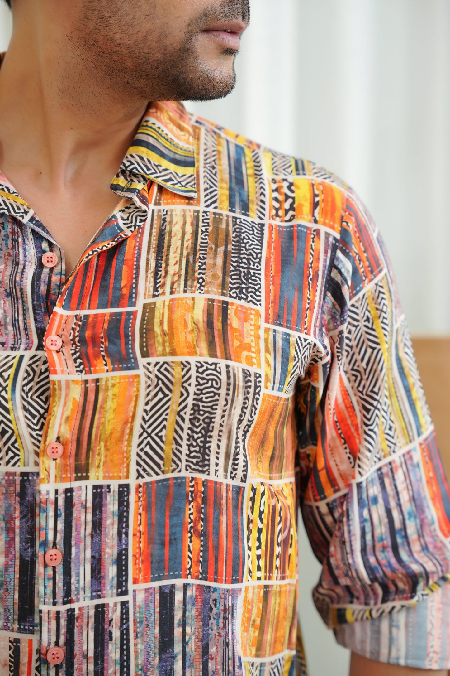 Mens Full Sleeve Resort Shirt – Vacation and Dinner Wear