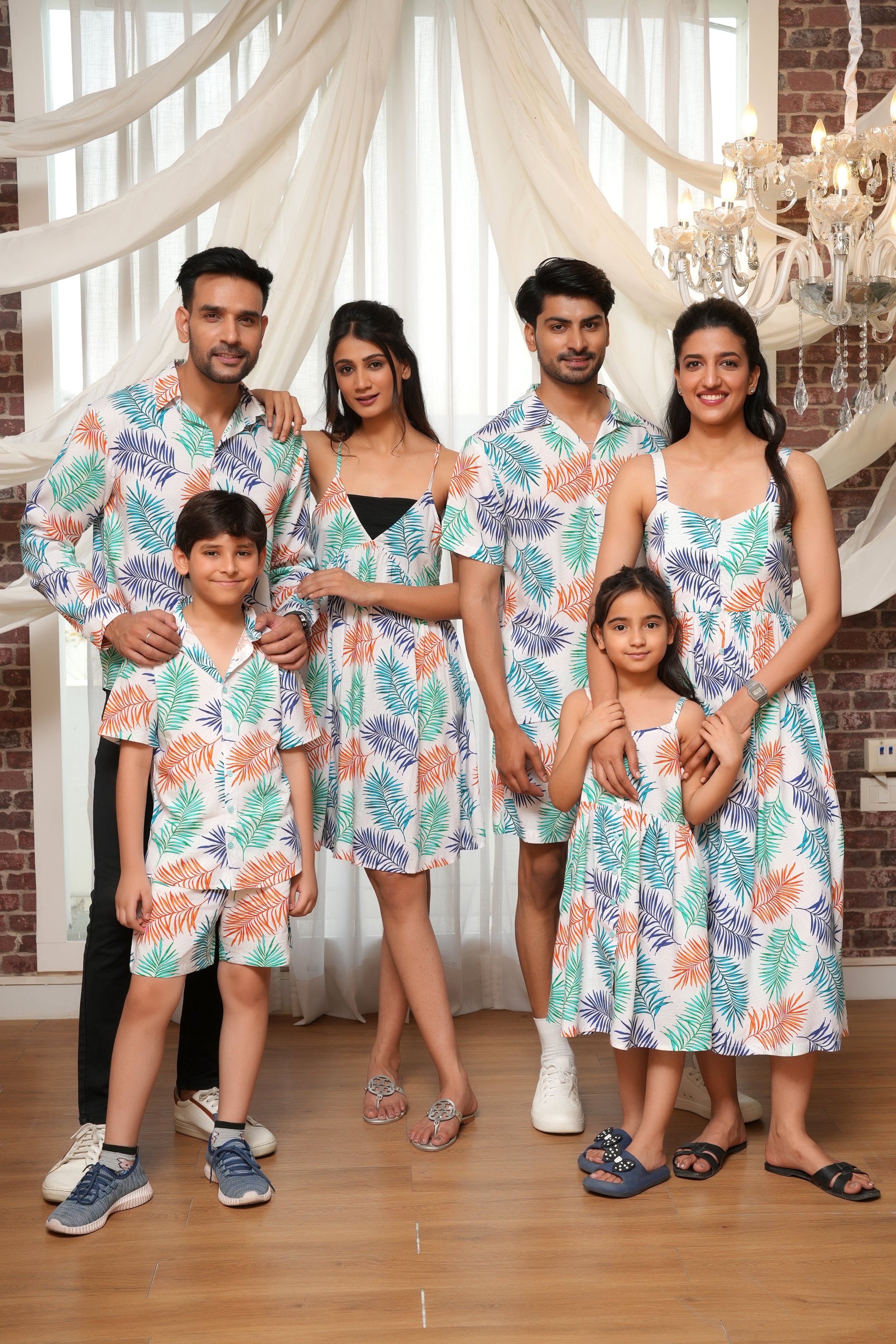 Group Matching Sets – Tropical Twinning Looks for Celebrations