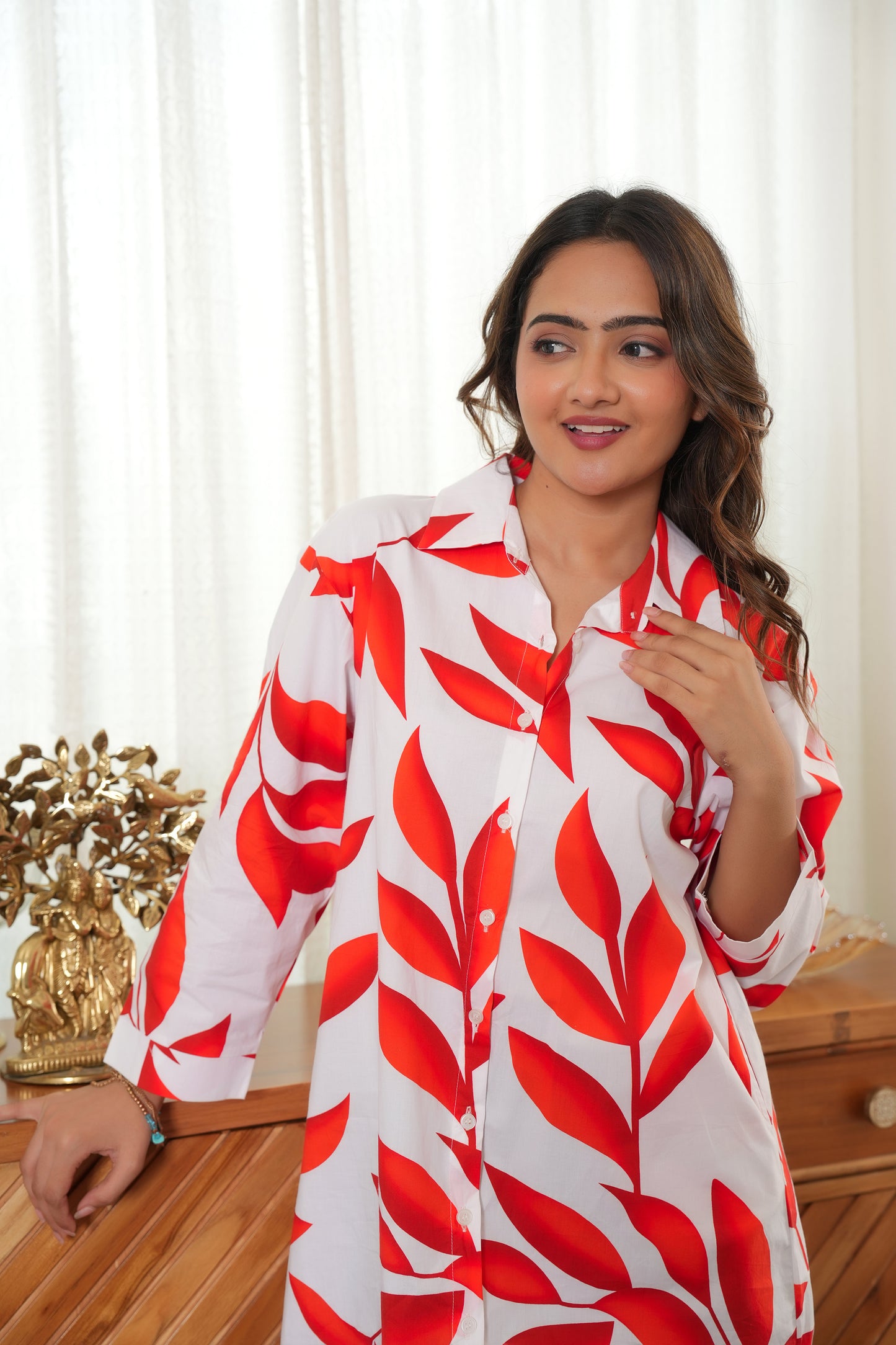 Women Long Shirt Dress – Beach Dinner Cruise and Resort Evening Wear