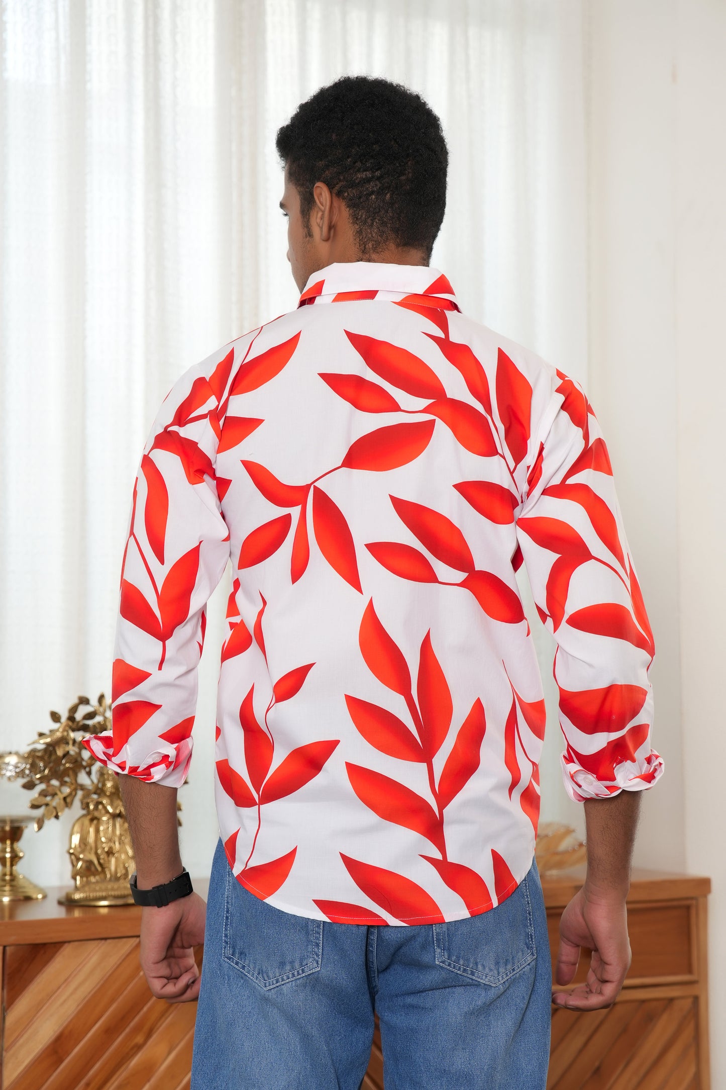 Men Full Sleeve Shirt – Romantic Resort Wear for Dinner and Anniversary