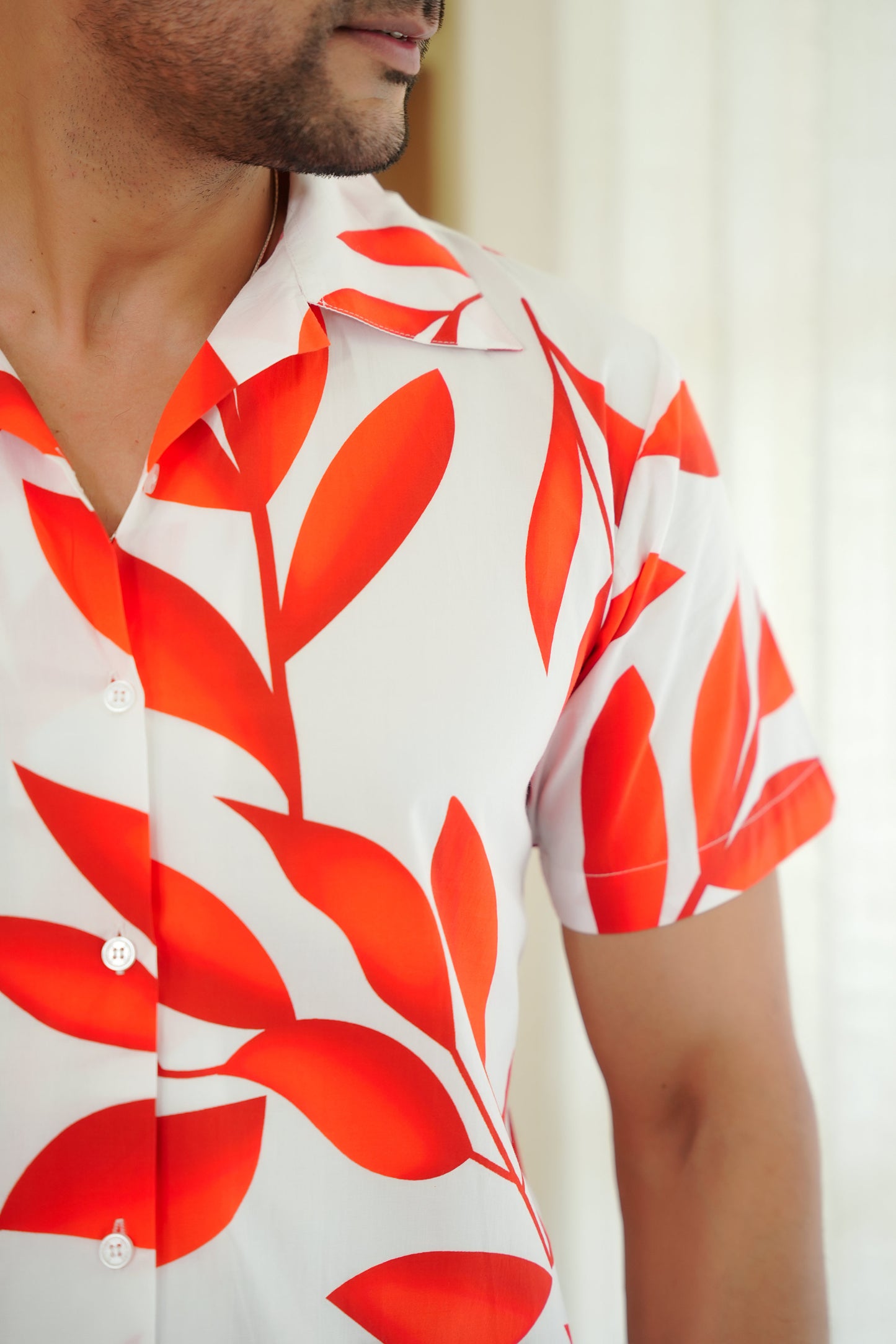 Men Short Sleeve Shirt – Casual Beach Pool Party and Vacation Wear