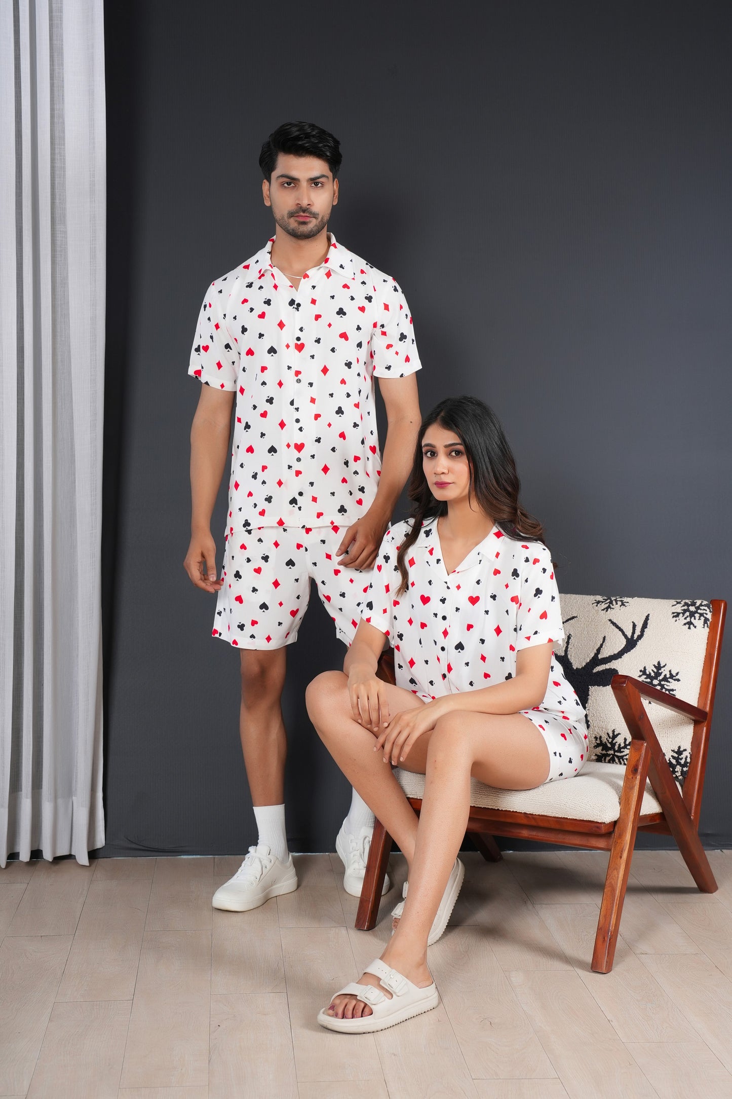 Couple Matching Dress – Printed Resort Matching Set