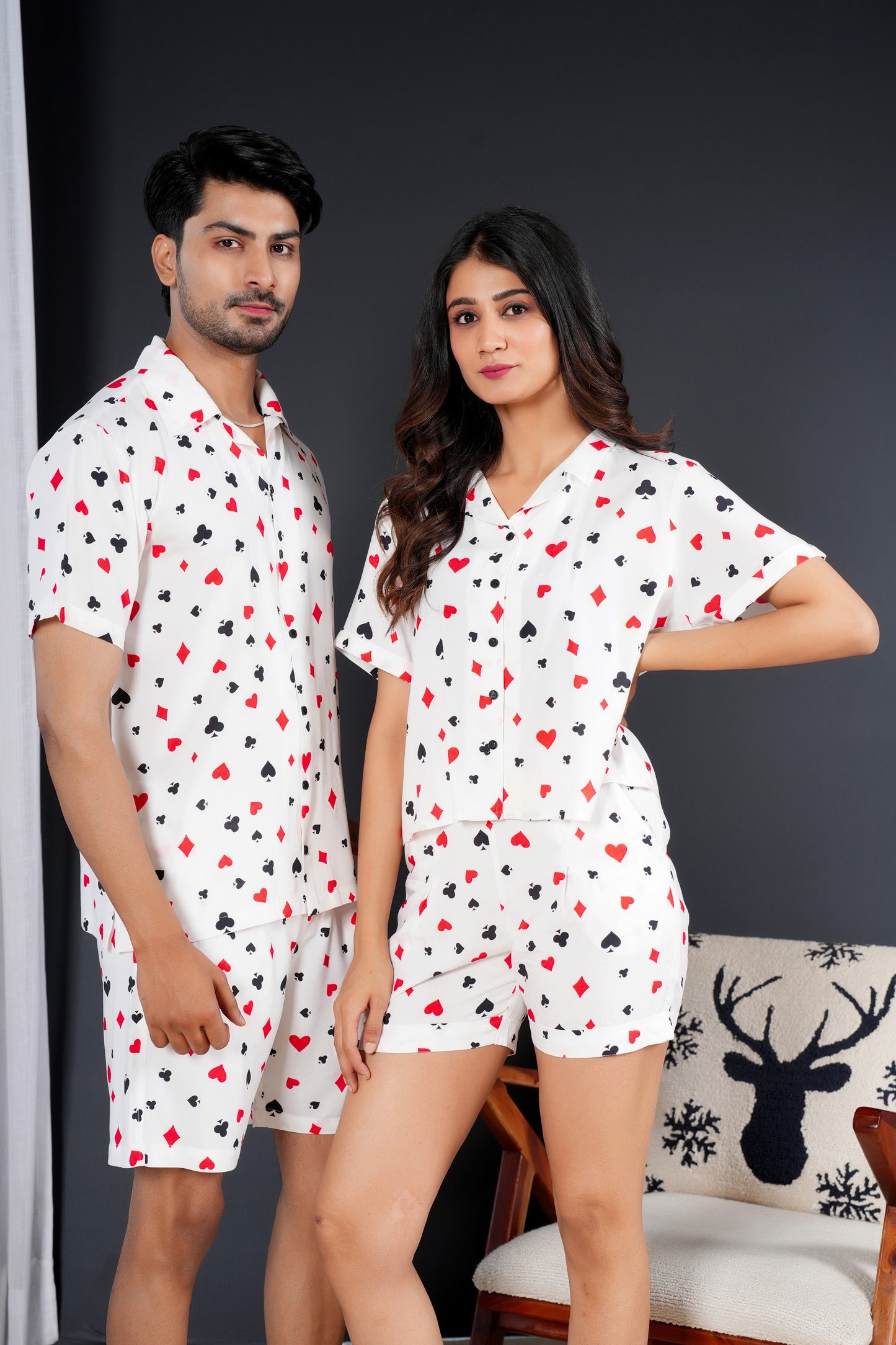 Couple Matching Dress – Printed Resort Matching Set