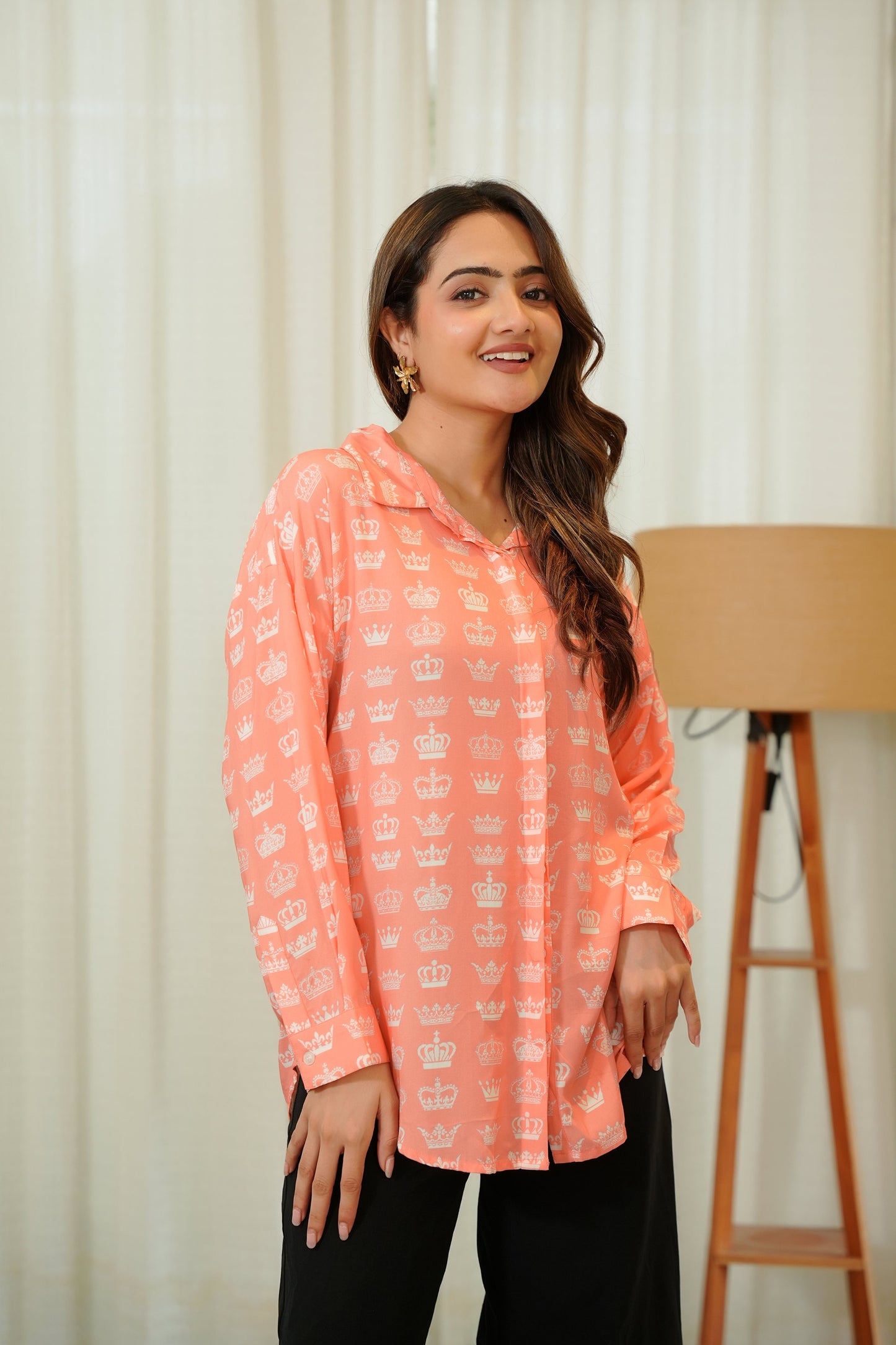 Womens Full Sleeve Shirt – Resort and Pool Party Wear