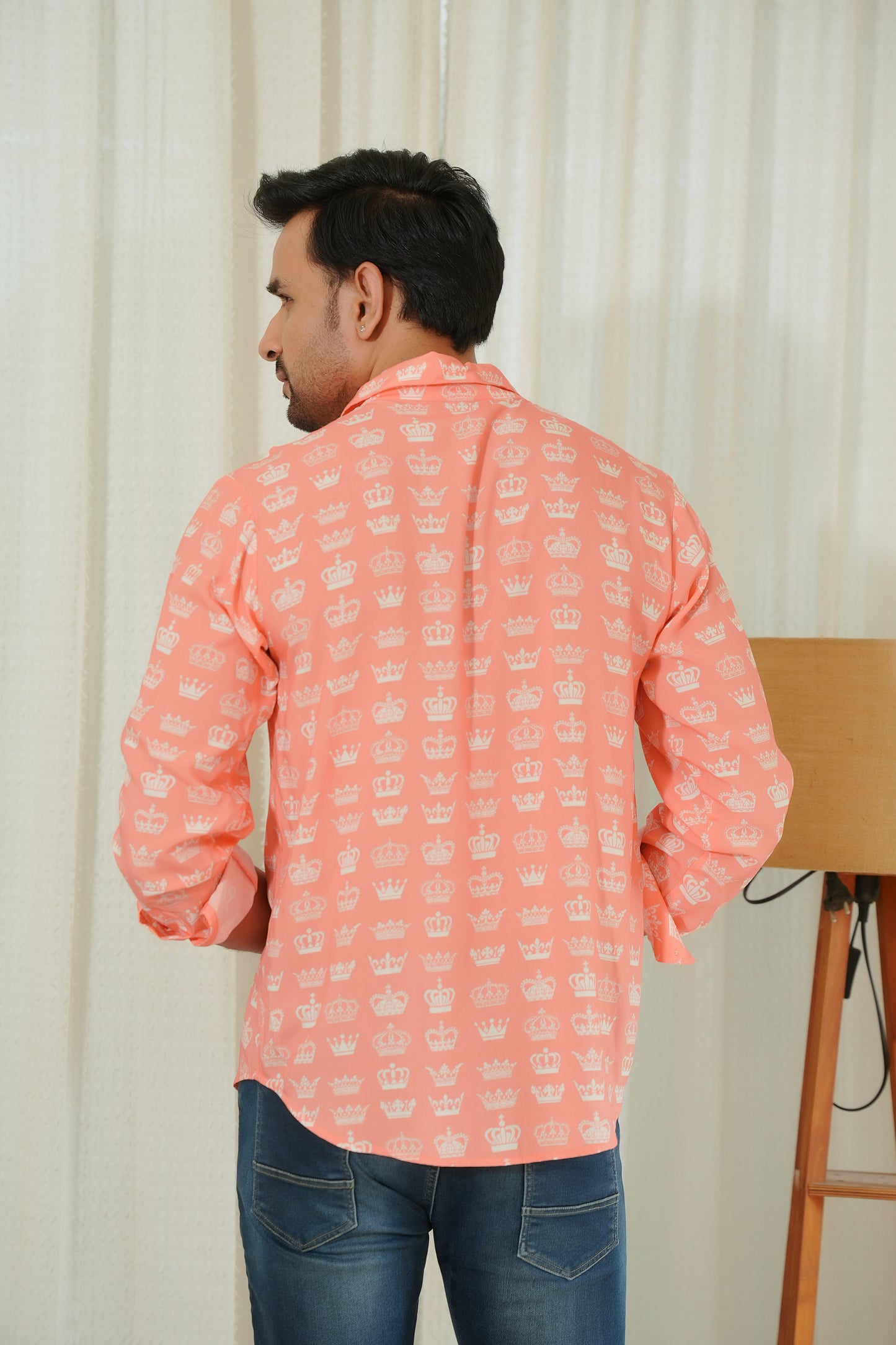 Mens Full Sleeve Resort Shirt – Vacation and Dinner Wear