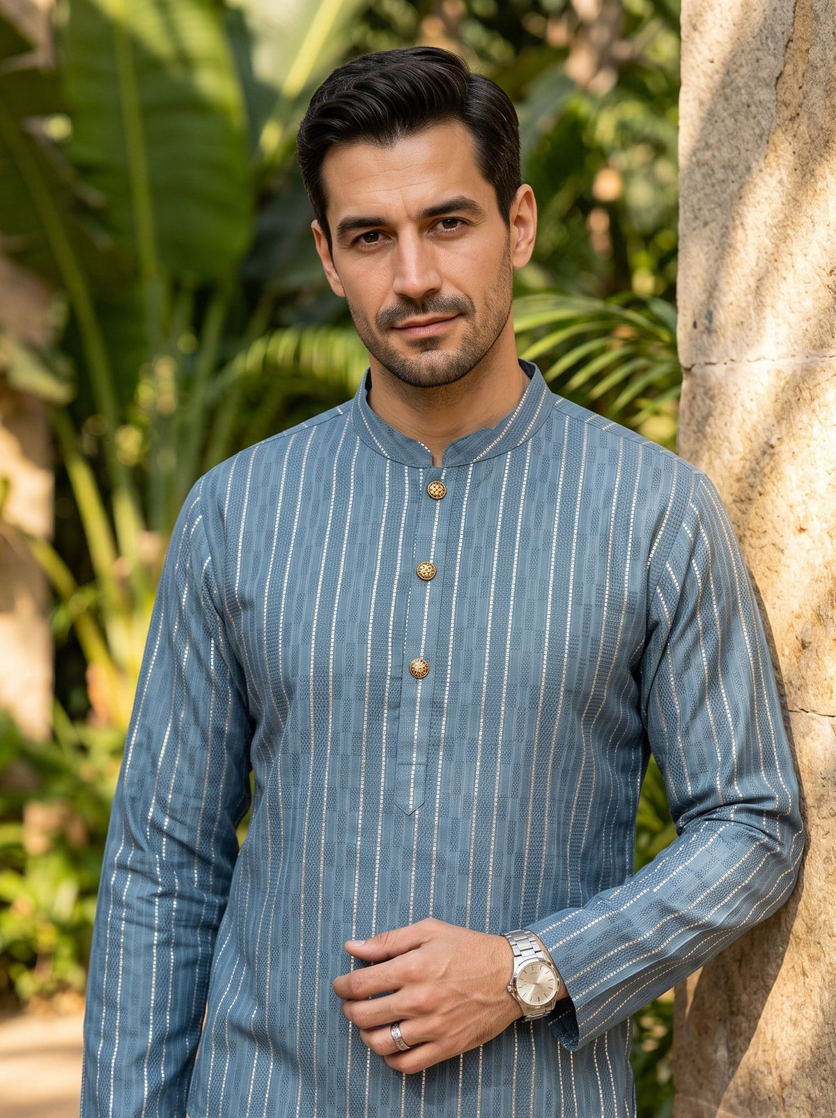 Men’s Cotton Ethnic Kurta – Family Celebration Wear