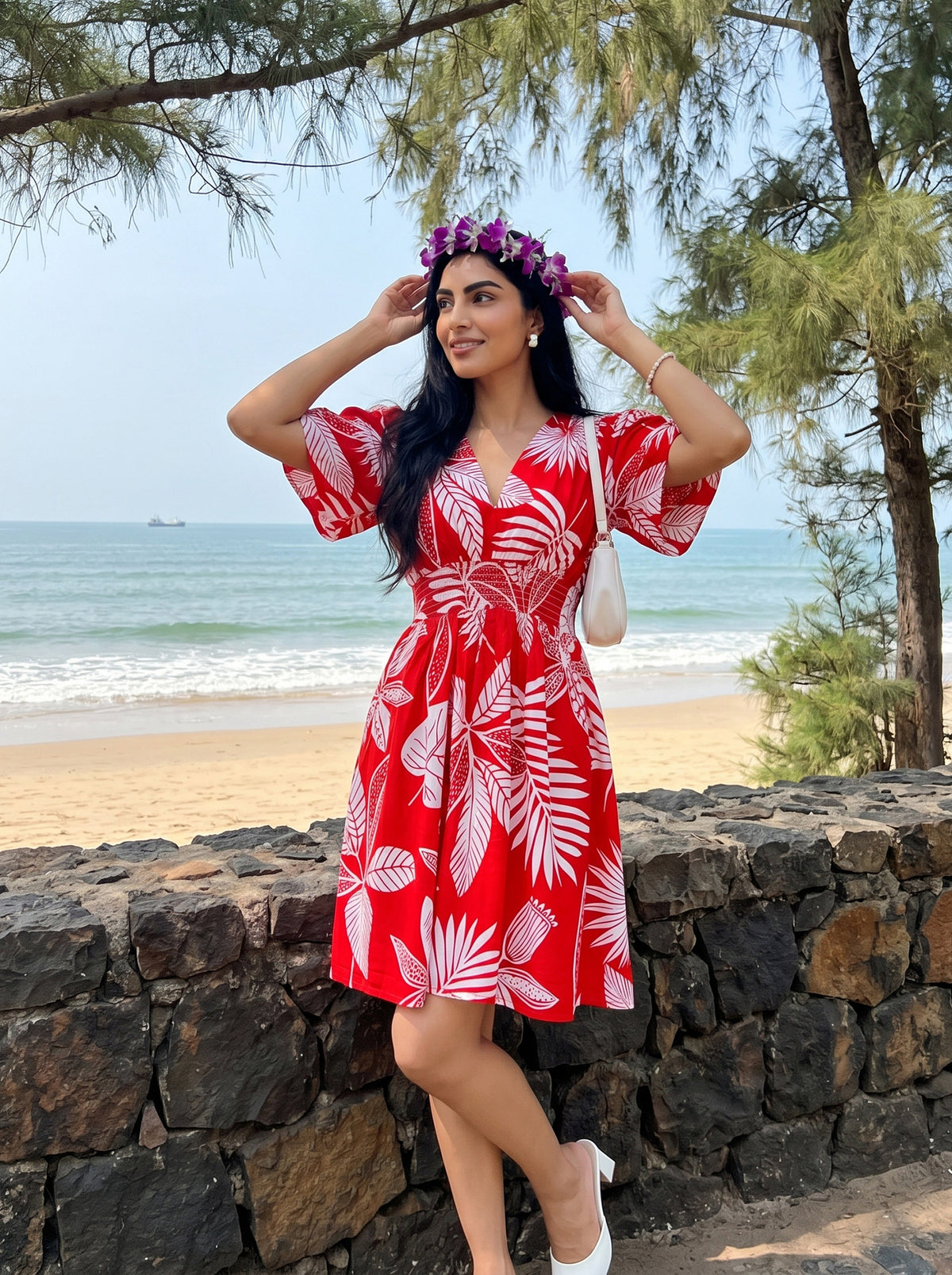 Women’s Short Resort Dress – Beach, Pool Party & Holiday Wear