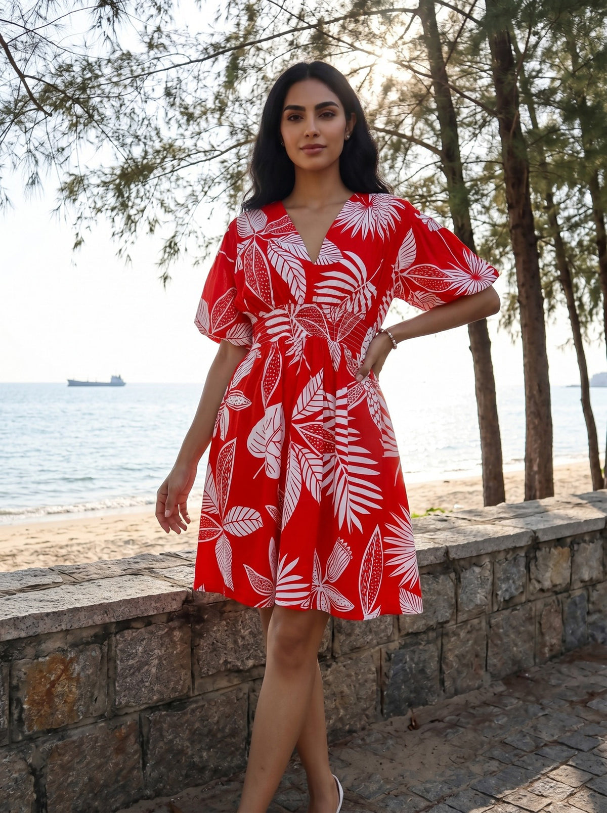 Women’s Short Resort Dress – Beach, Pool Party & Holiday Wear