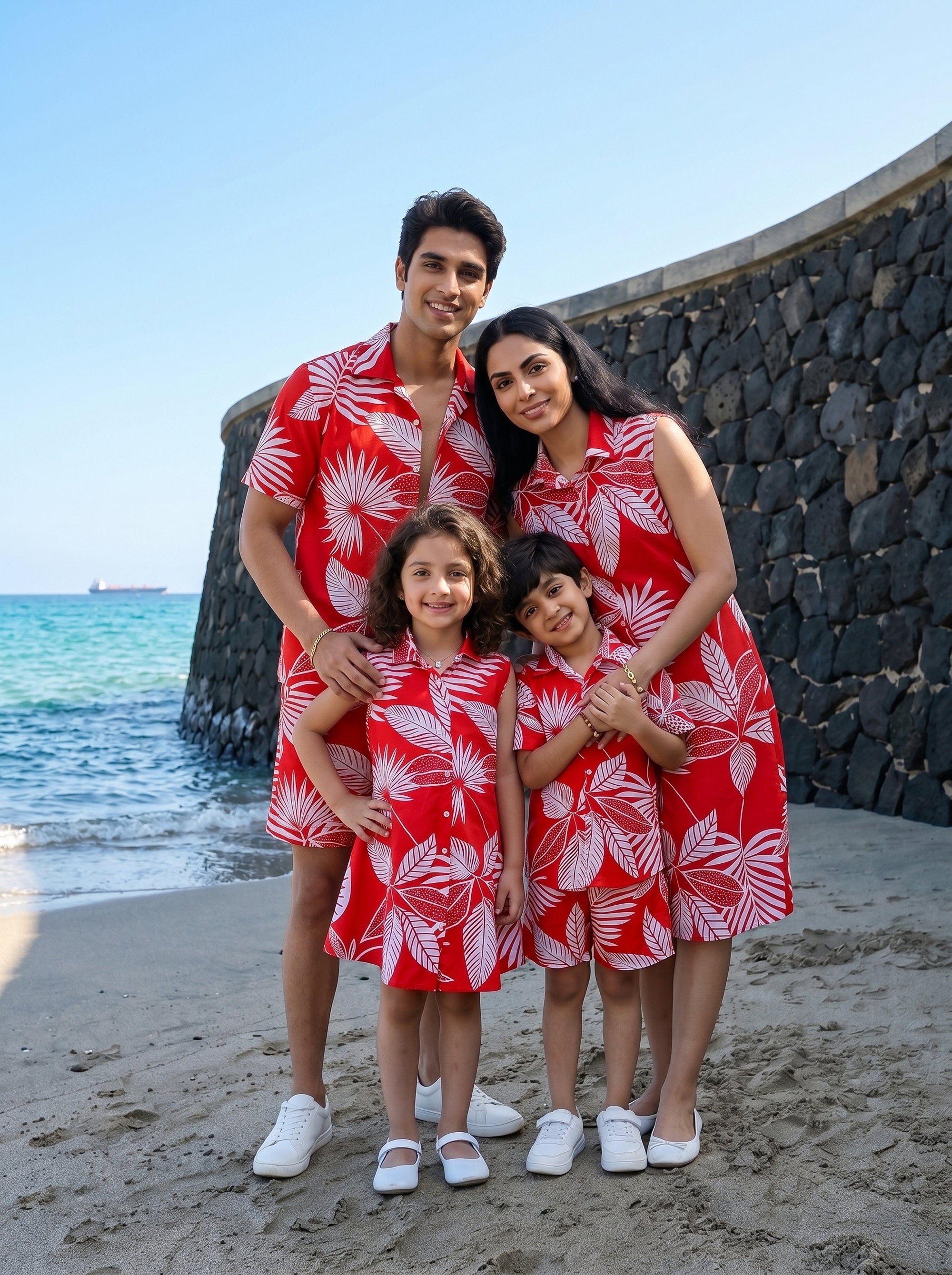 Family Matching Outfits – Beach Vacation & Resort Wear
