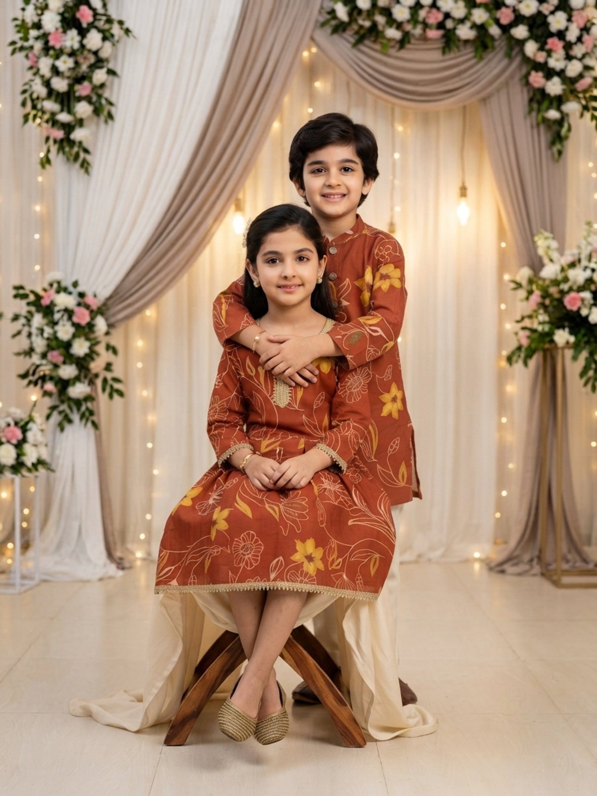 Brother & Sister Matching Outfits – Ethnic Wear