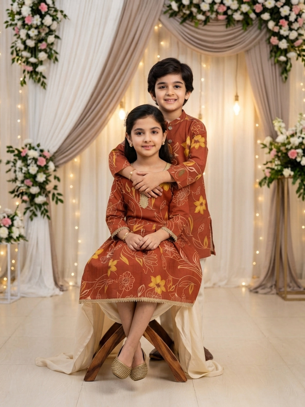 Brother & Sister Matching Outfits – Ethnic Wear