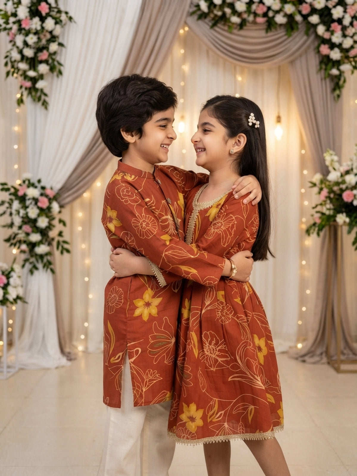Brother & Sister Matching Outfits – Ethnic Wear