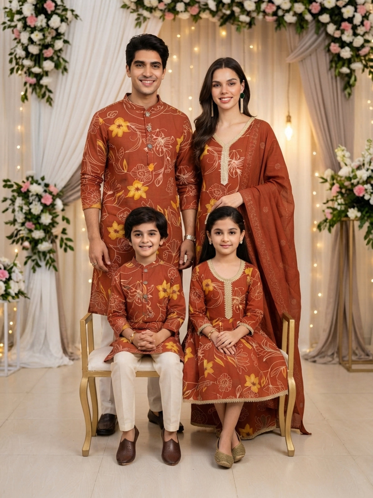 Family Matching Outfits – Cotton Ethnic Collection