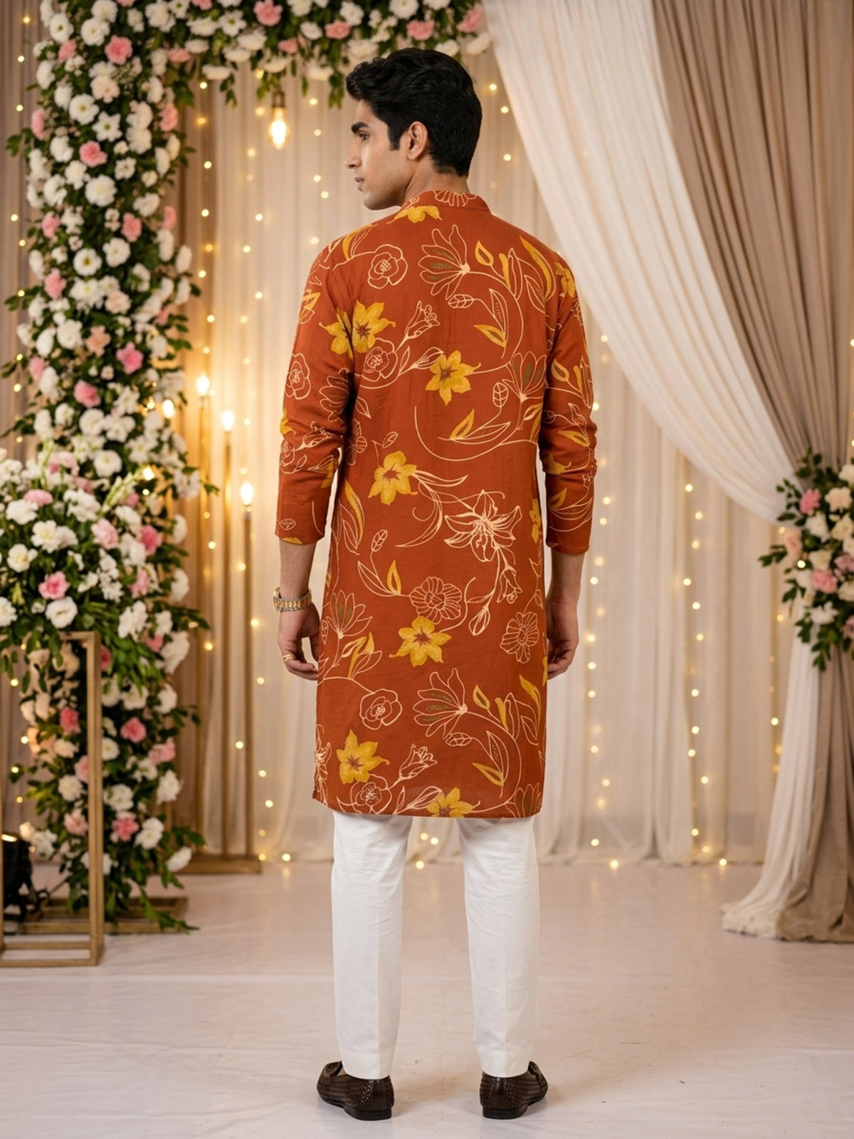 Men’s Cotton Kurta – Traditional Festive Wear