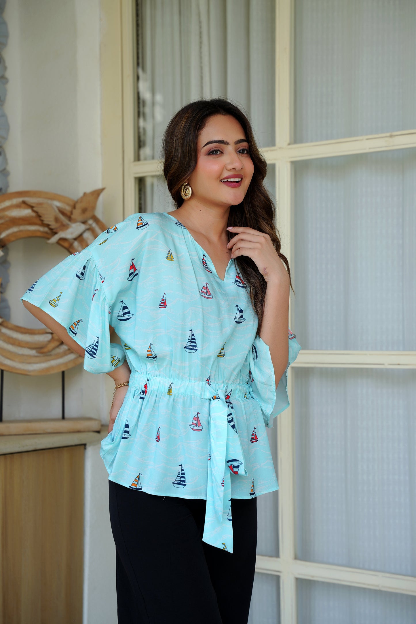 Women Top – Elegant Resort Wear for Honeymoon and Dinner