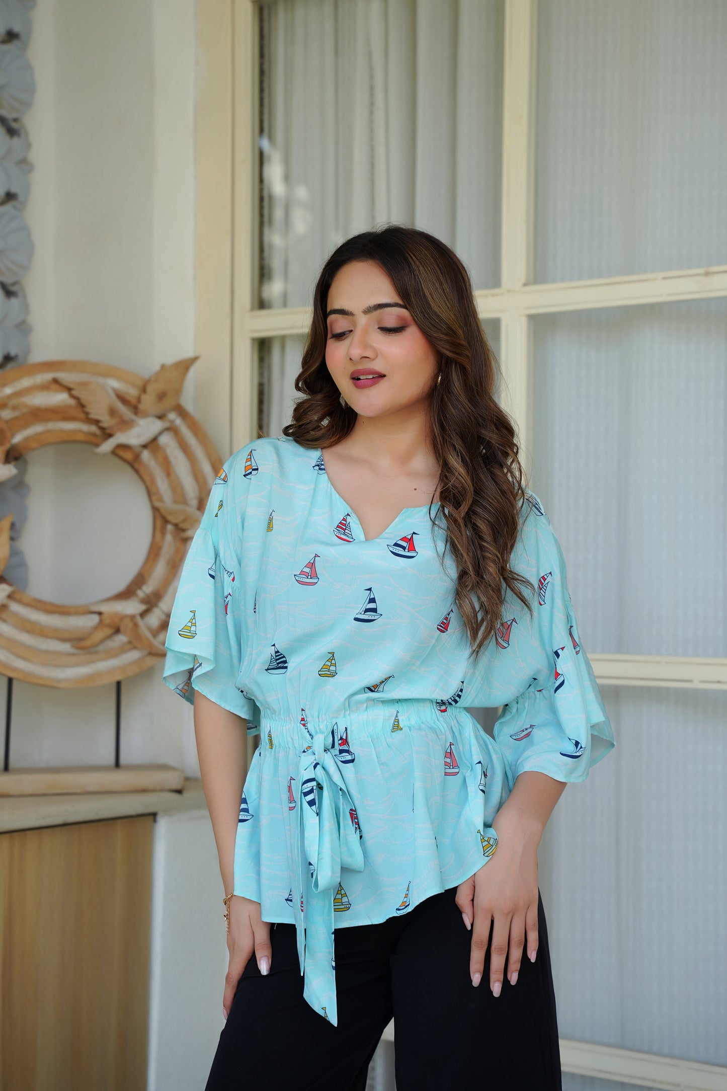 Women Top – Elegant Resort Wear for Honeymoon and Dinner