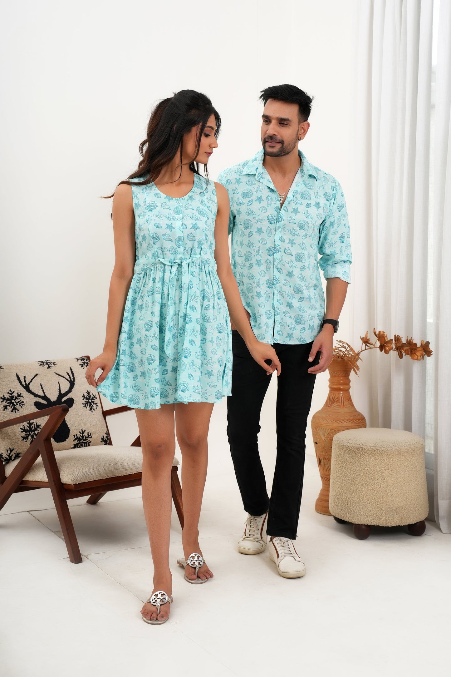 Tropical Couple Matching Set – Summer Co-Ords