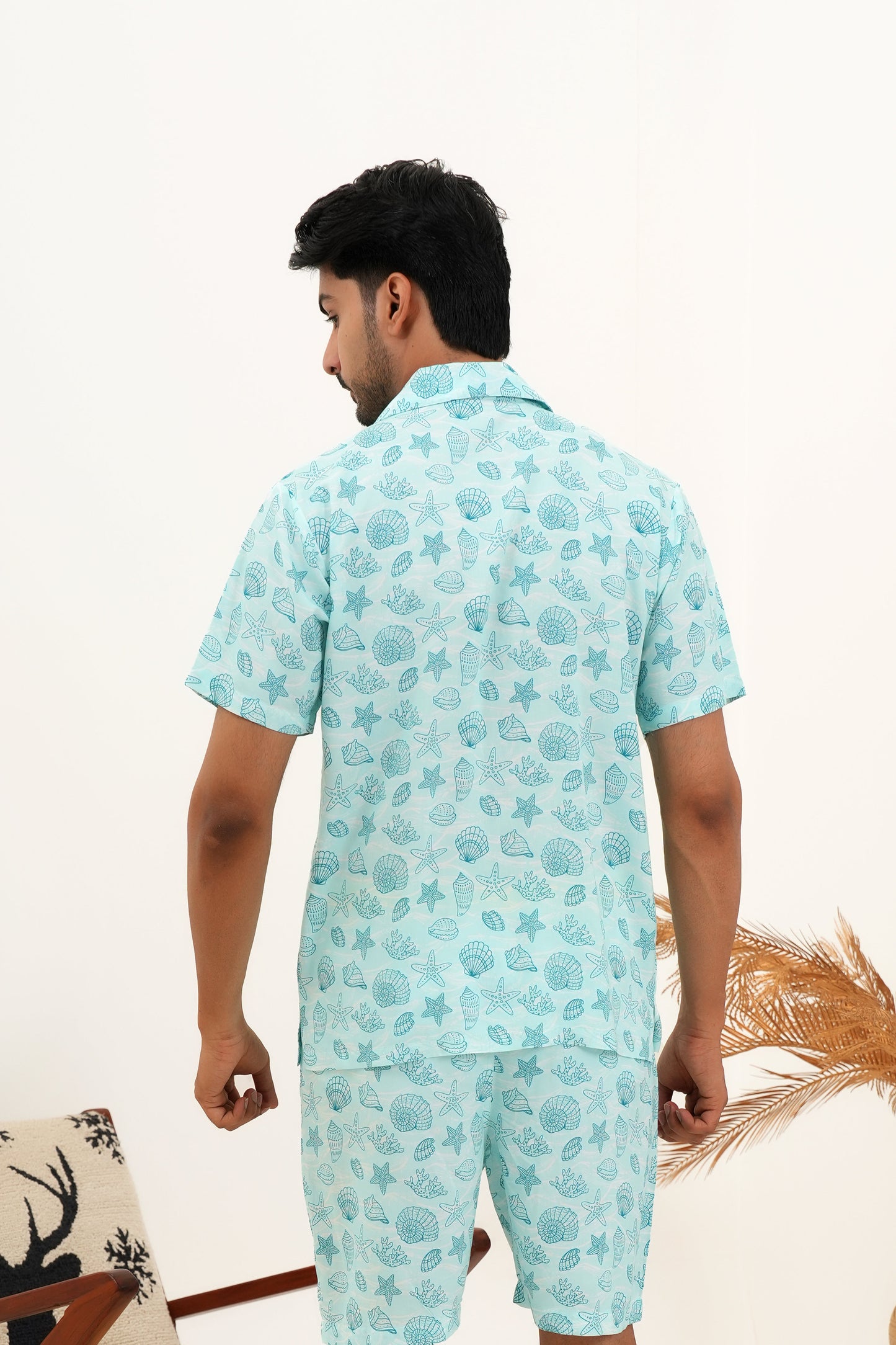 Men’s Cabana Shirt – Tropical Short Sleeve Vacation Shirt