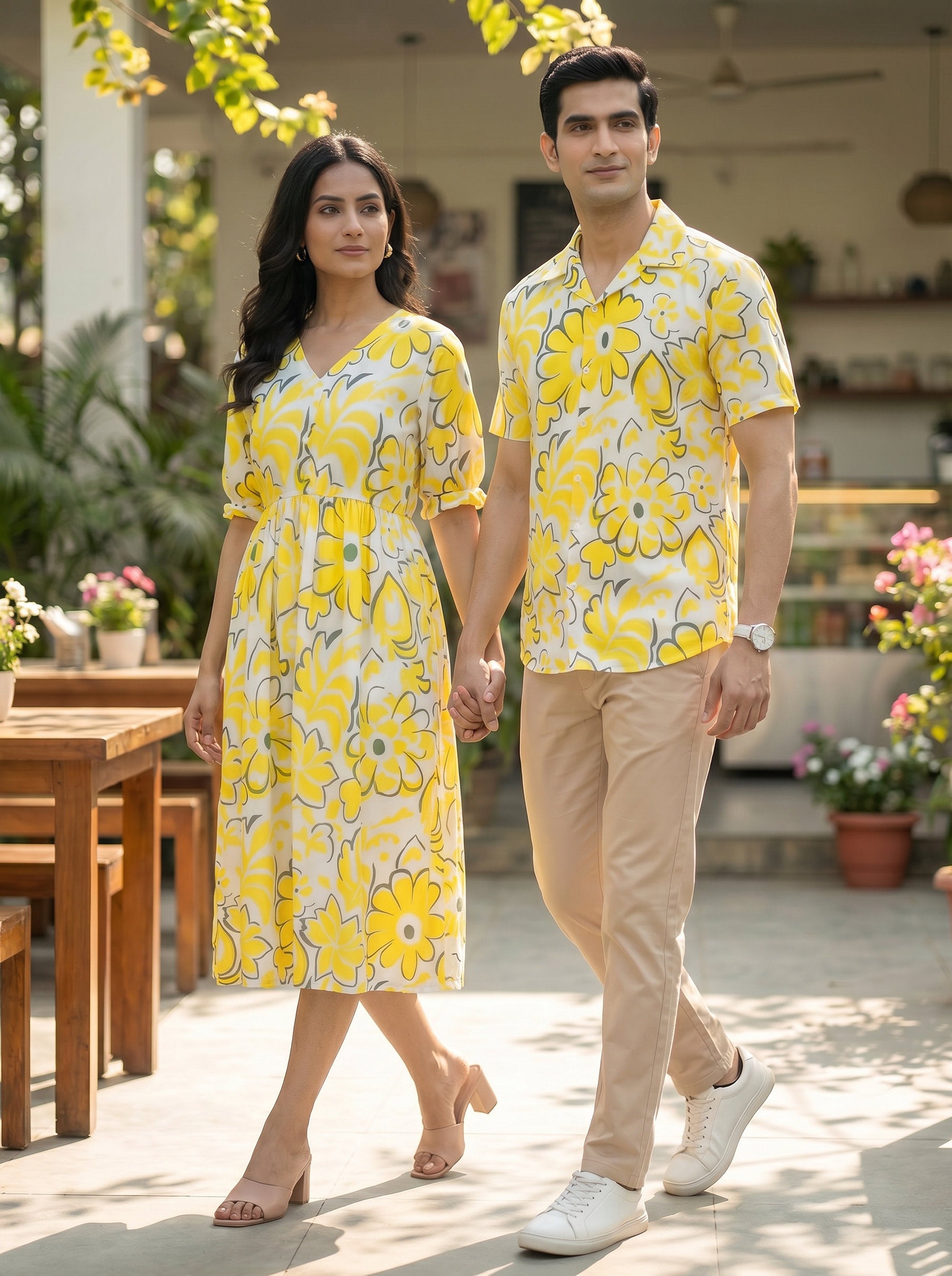 His & Her Matching Beach Outfit – Couple Vacation Outfit for Pool Party Resort Holiday Long Weekend & Honeymoon