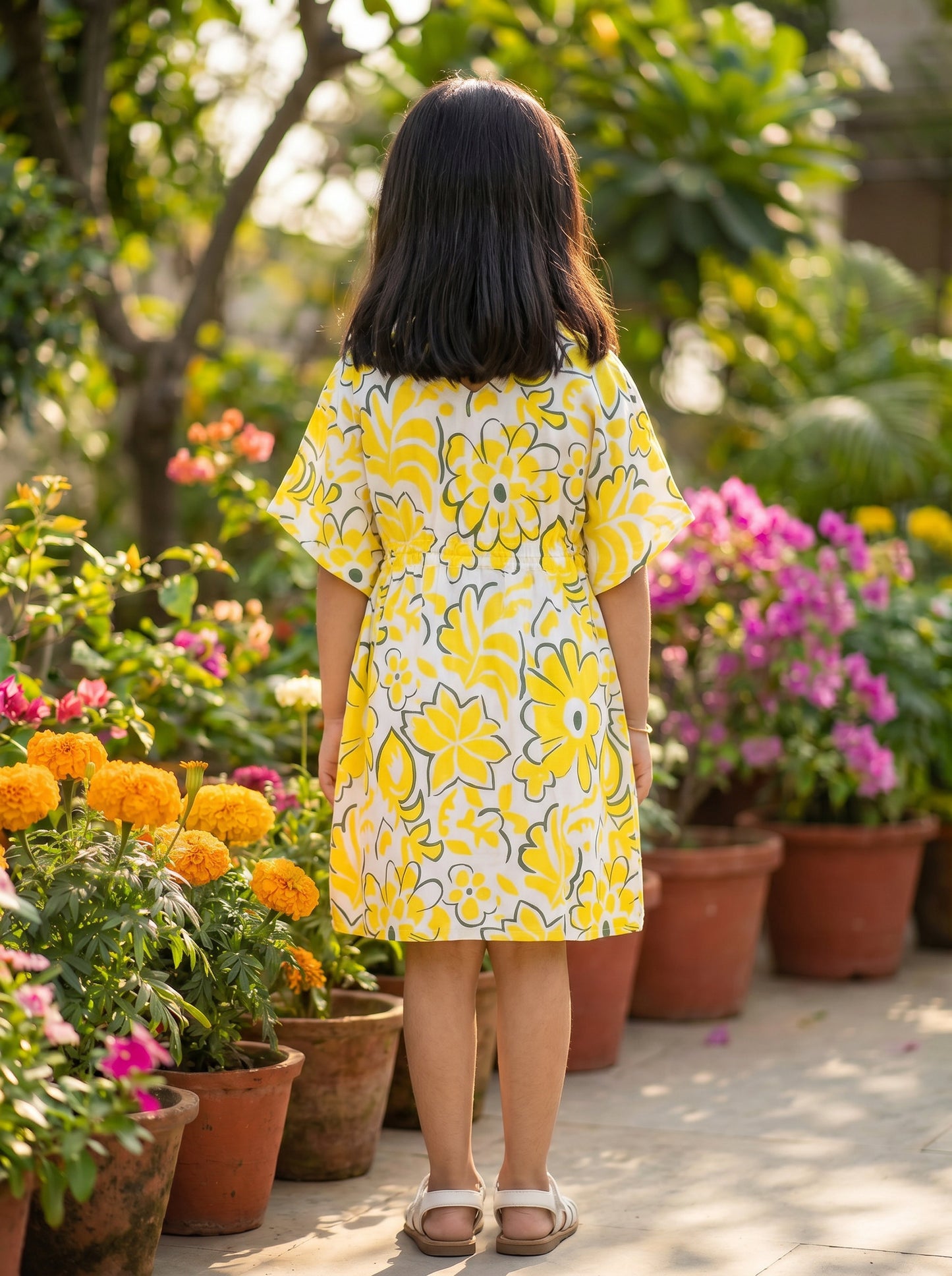 Girls Beach Dress – Vacation Pool Party Birthday Resort Holiday & Summer Travel Outfit