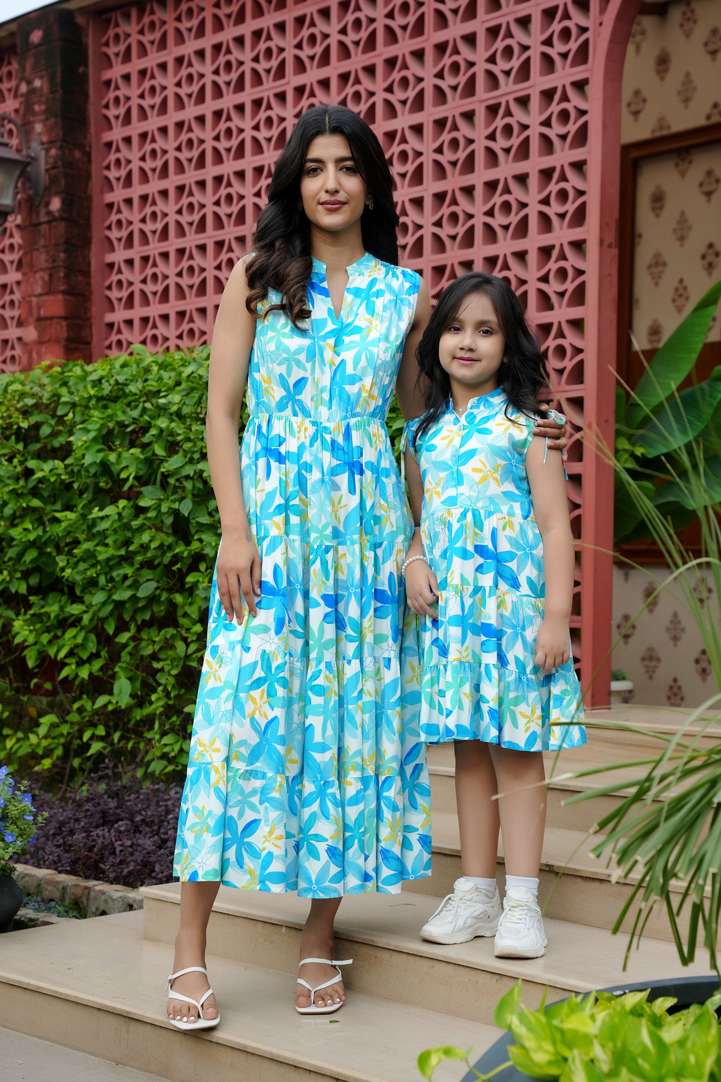 Mother Daughter Matching Dresses – Resort Party and Birthday Wear