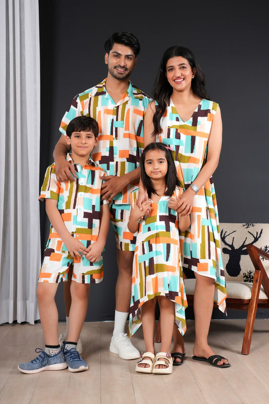 Family Matching Clothes – Tropical Resortwear for All Ages