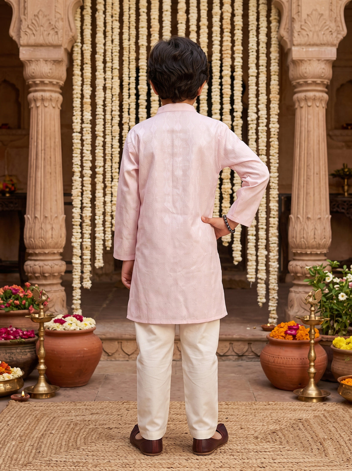 Boys Traditional Kurta Pajama Set – Indian Occasion Wear