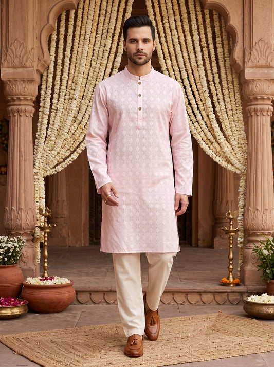 Men’s Cotton Kurta – Traditional Wedding & Festival Wear