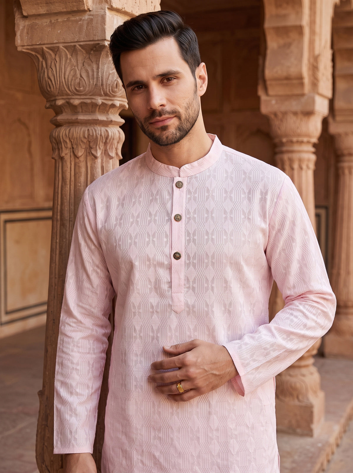 Men’s Cotton Kurta – Traditional Wedding & Festival Wear