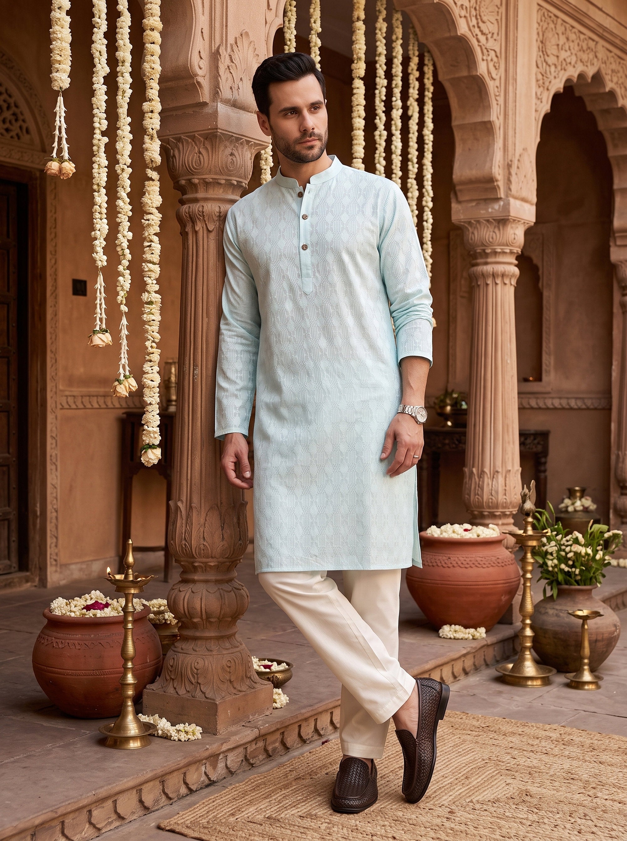 Men’s Cotton Kurta – Classic Traditional & Festive Wear