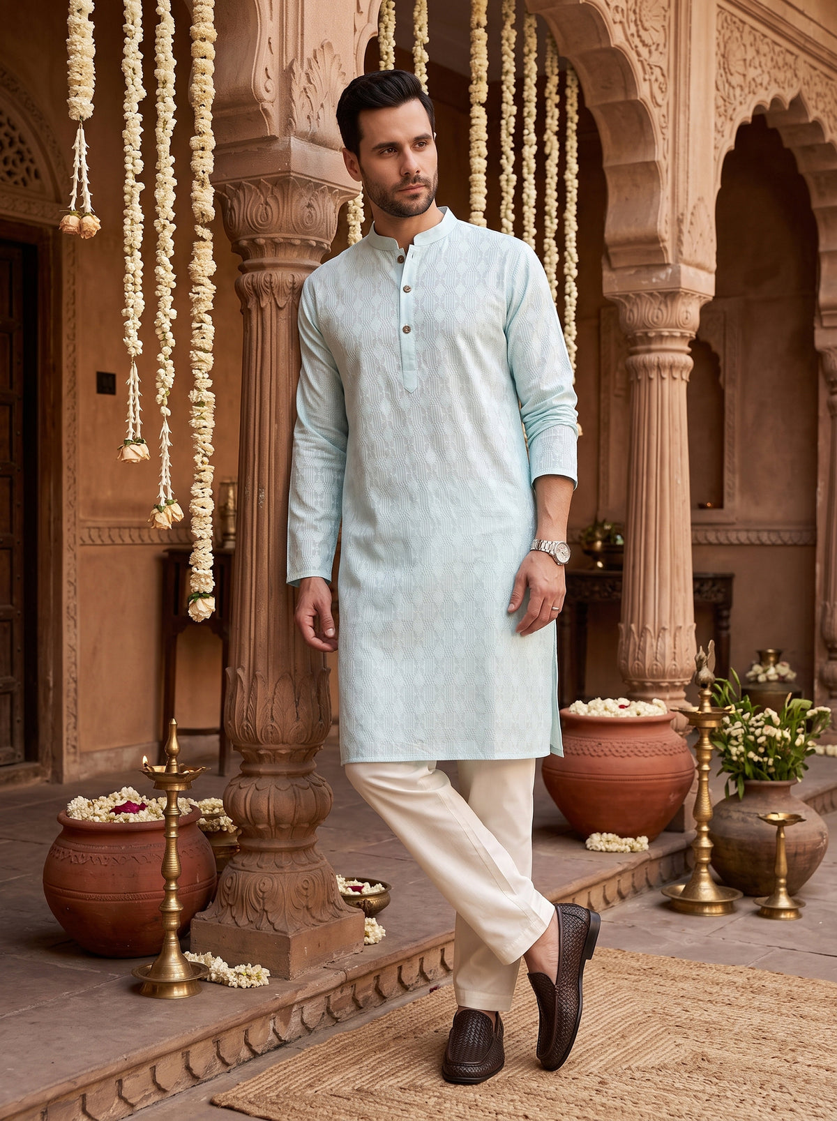 Men’s Cotton Kurta – Classic Traditional & Festive Wear