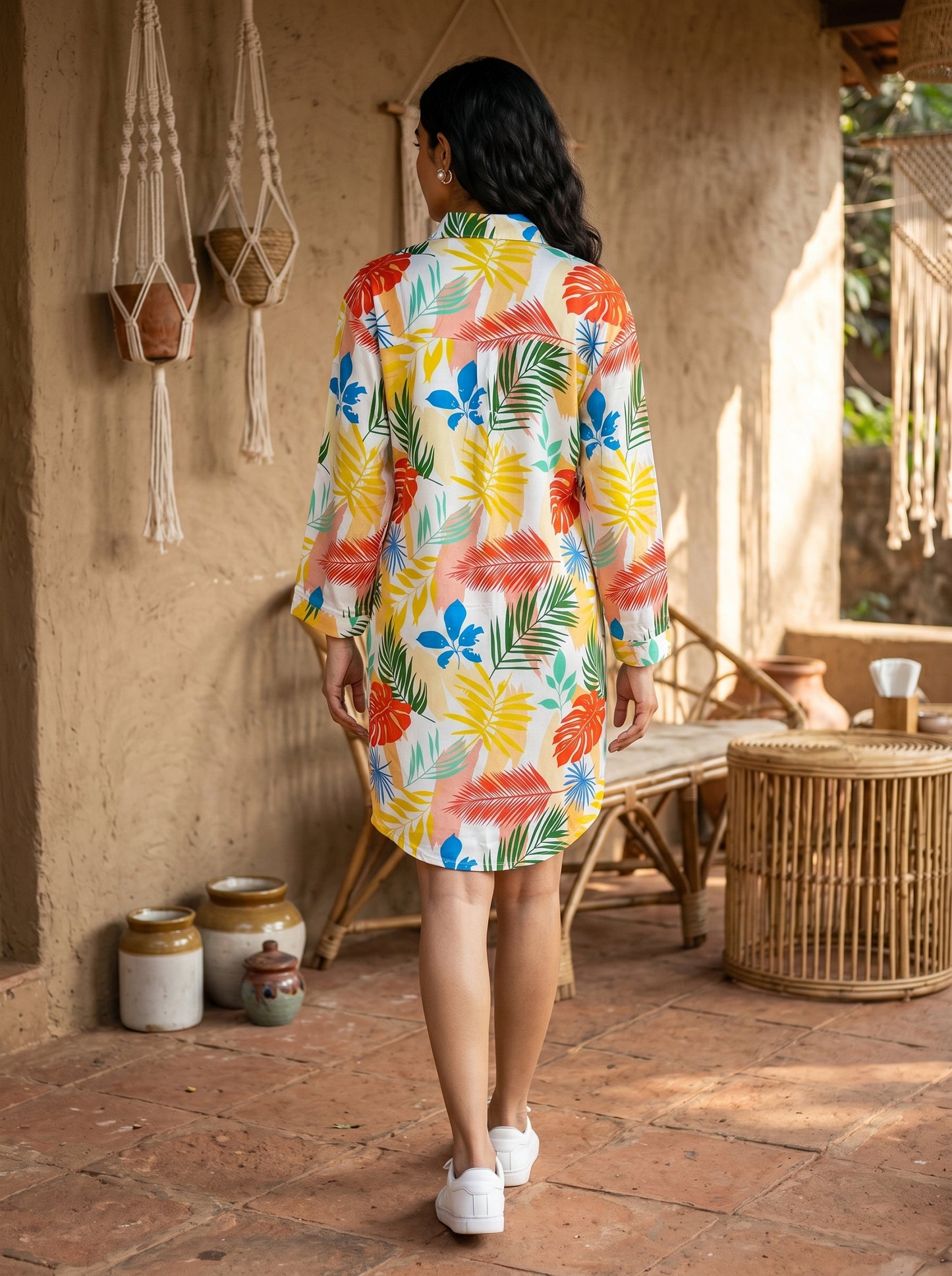 Women's Long Shirt Dress – Resort Wear for Vacation Dinner Honeymoon Cruise Holiday & Tropical Getaway