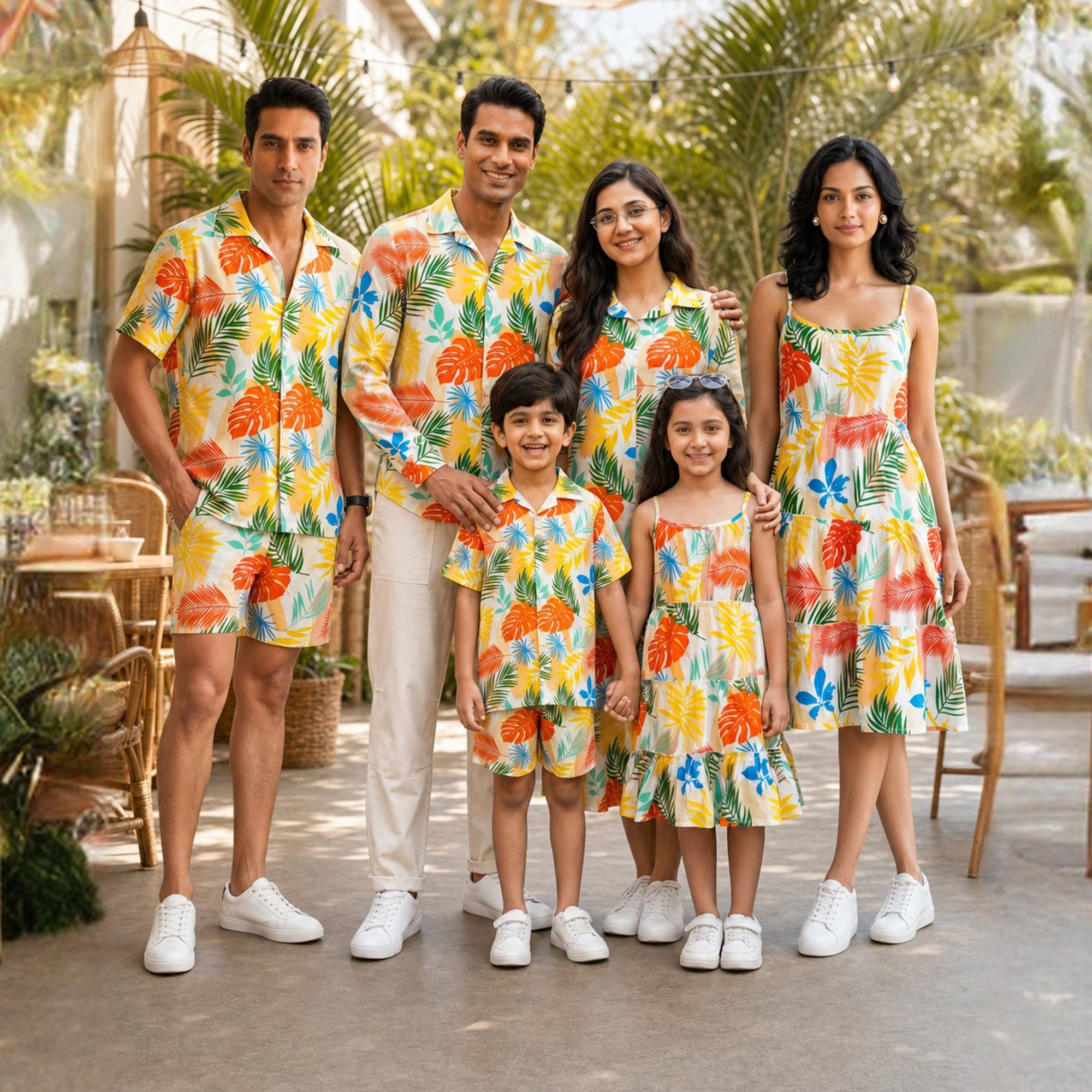Group Matching Vacation Outfits – Friends Trip Reunion Beach Holiday Pool Party & Destination Celebration Wear