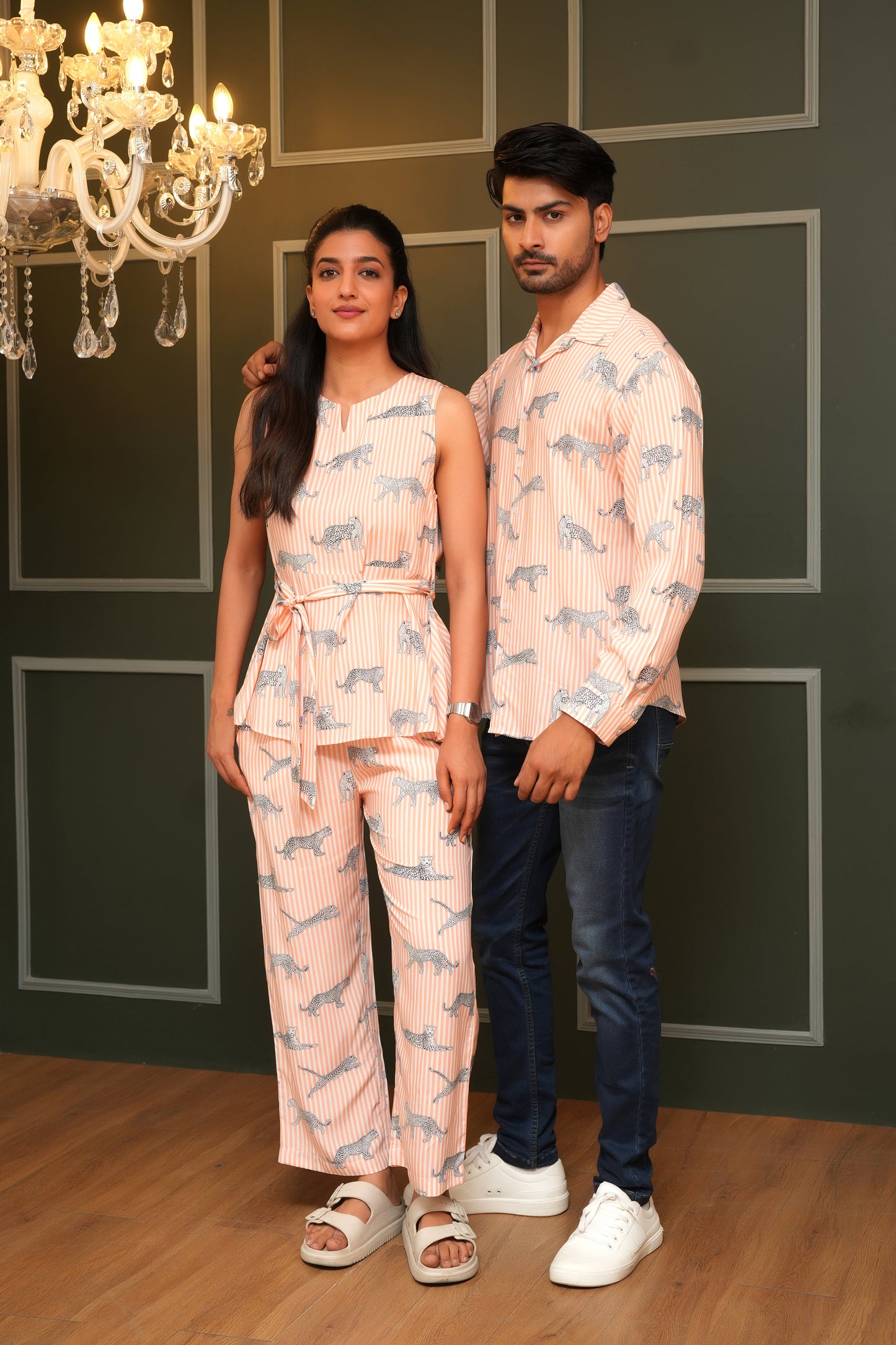 Printed Vacation Sets for Couples – Breathable & Coordinated Wear