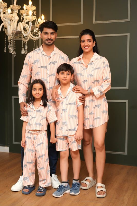 Family Matching Outfits – Summer Tropical Vacation Co-Ord Set