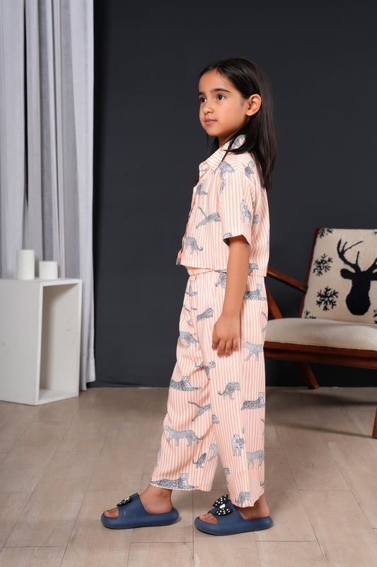 Girls' Tropical Co-Ord Set – Matching Summer Outfit for Holidays