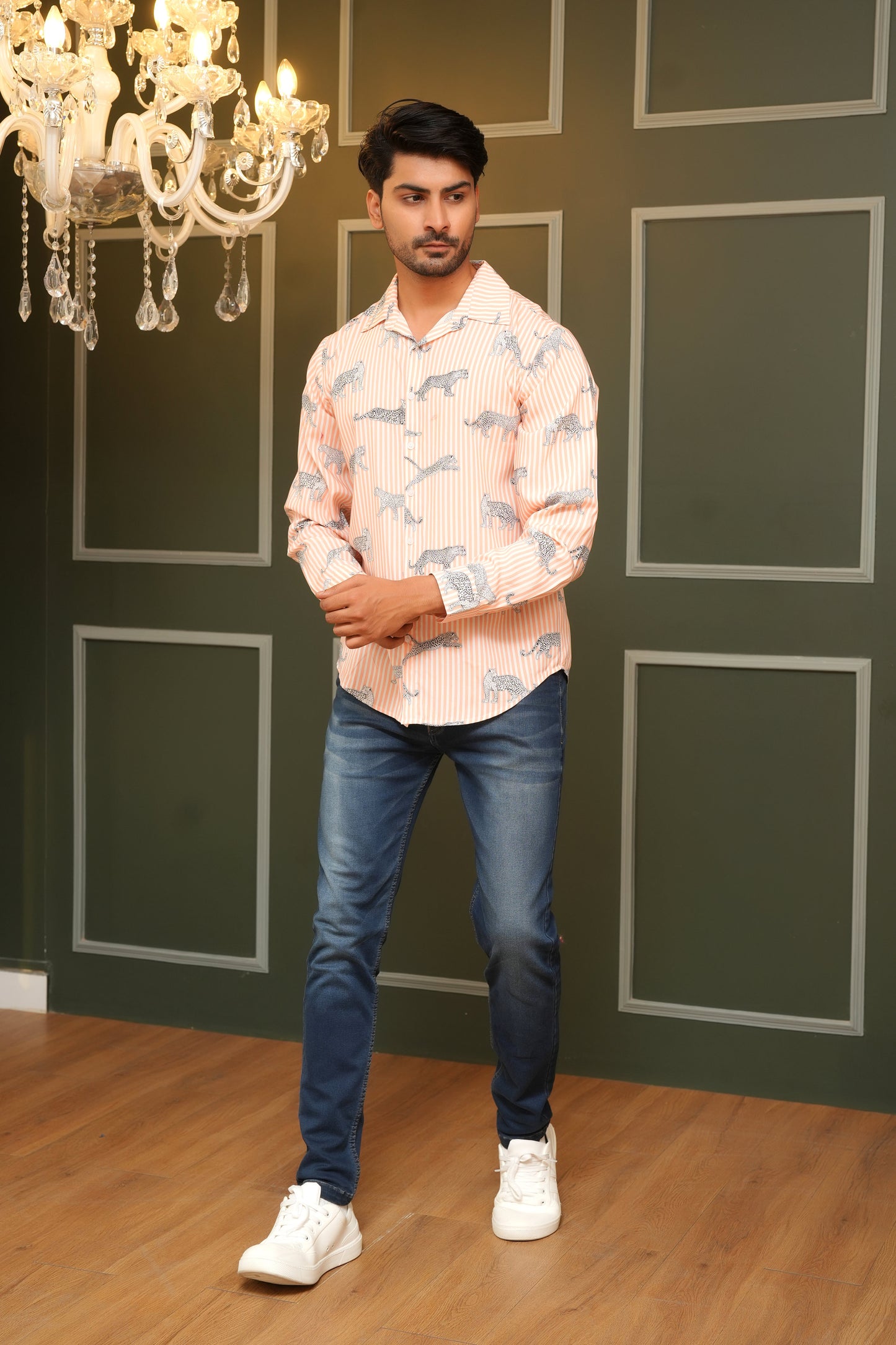 Full Sleeve Shirt for Men – Lightweight Tropical Cruise Style