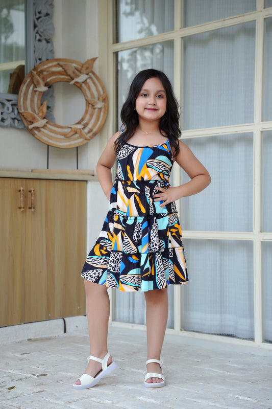 Girls Short Dress – Vacation and Pool Party Wear