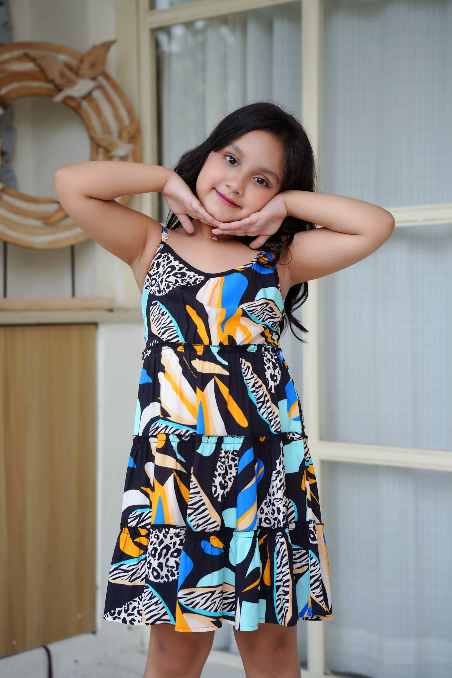 Girls Short Dress – Vacation and Pool Party Wear