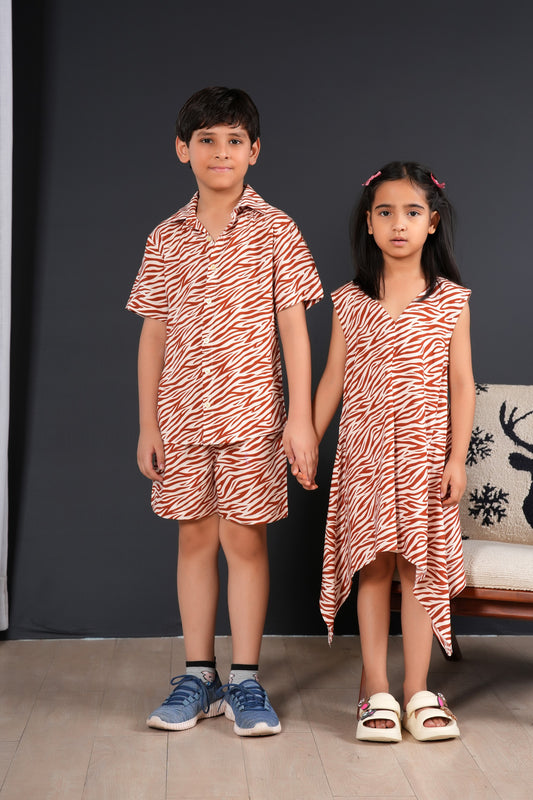 Twinning Outfits for Siblings – Kids’ Matching Viscose Sets