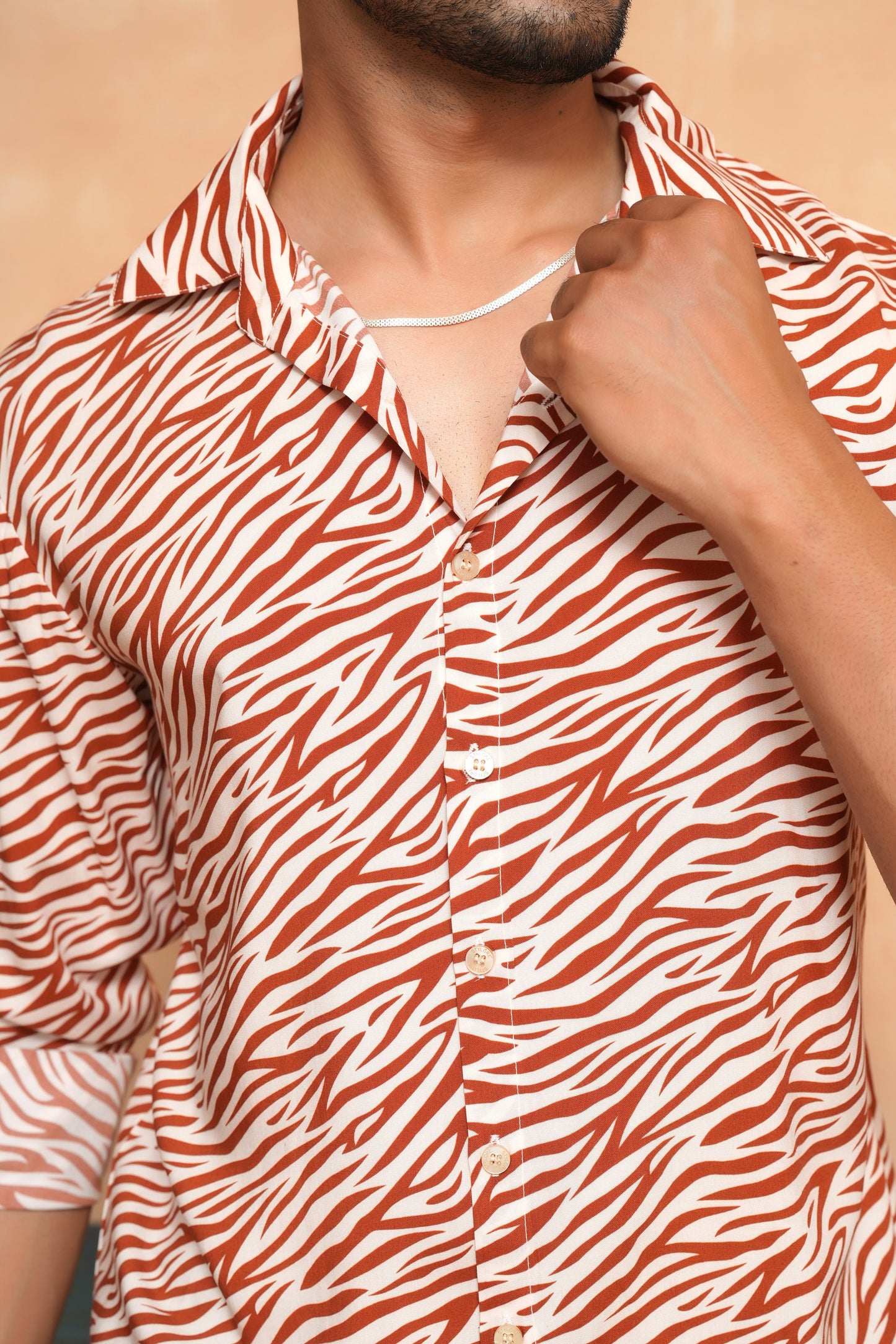 Full Sleeve Shirt for Men – Lightweight Tropical Cruise Style