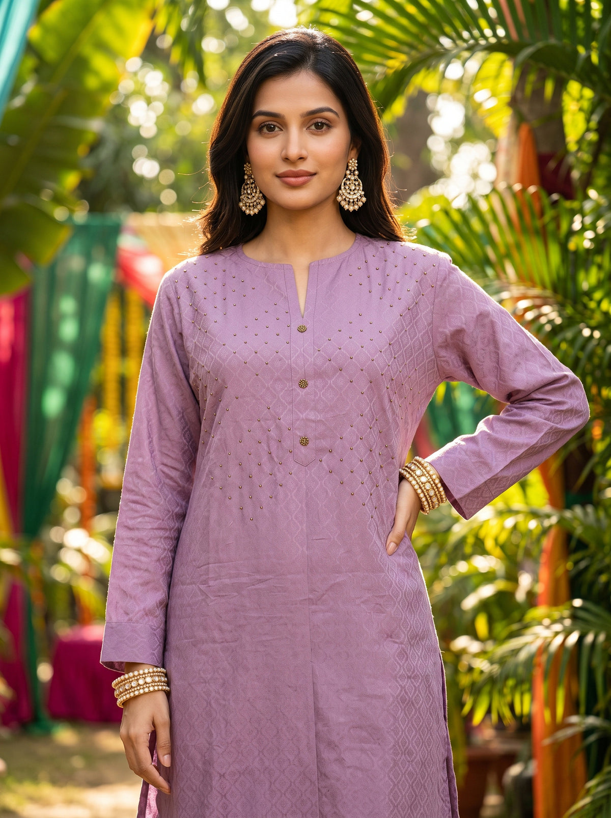 Women’s Cotton Kurta Set – Festive Ethnic Wear